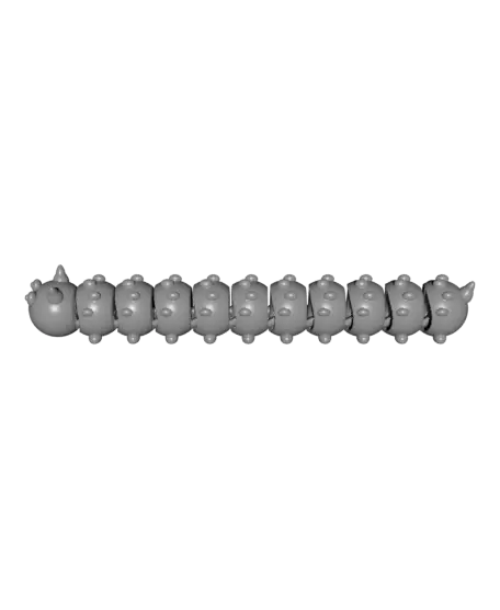 Mini Fidget Caterpillar — modelo 3D