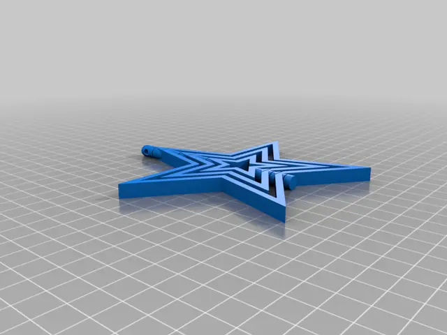 Spinning Christmas Star — modelo 3D