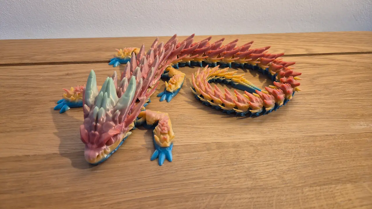 Veyra – Flexible, articulated dragon — modelo 3D