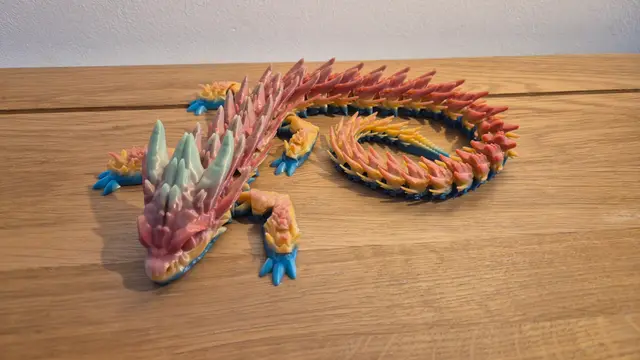 Veyra – Flexible, articulated dragon — modelo 3D