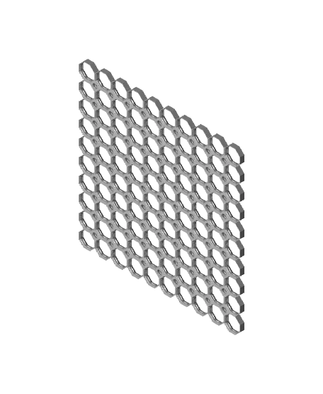 10x10 Multiboard Corner Legacy Tile — modelo 3D