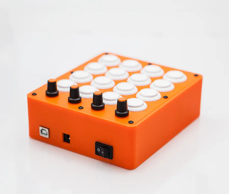 Staal3D MIDI Controller — modelo 3D
