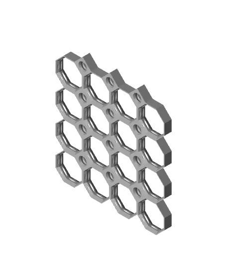 4x4 Multiboard Side Legacy Tile — modelo 3D