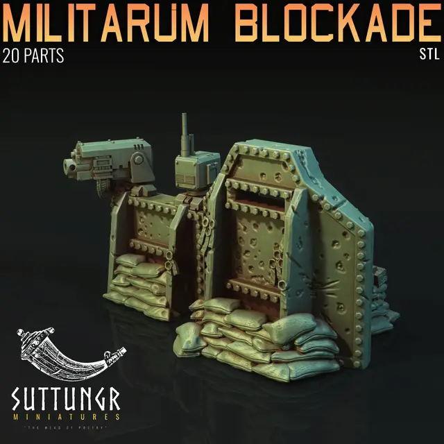 Militarum Blockade — modelo 3D