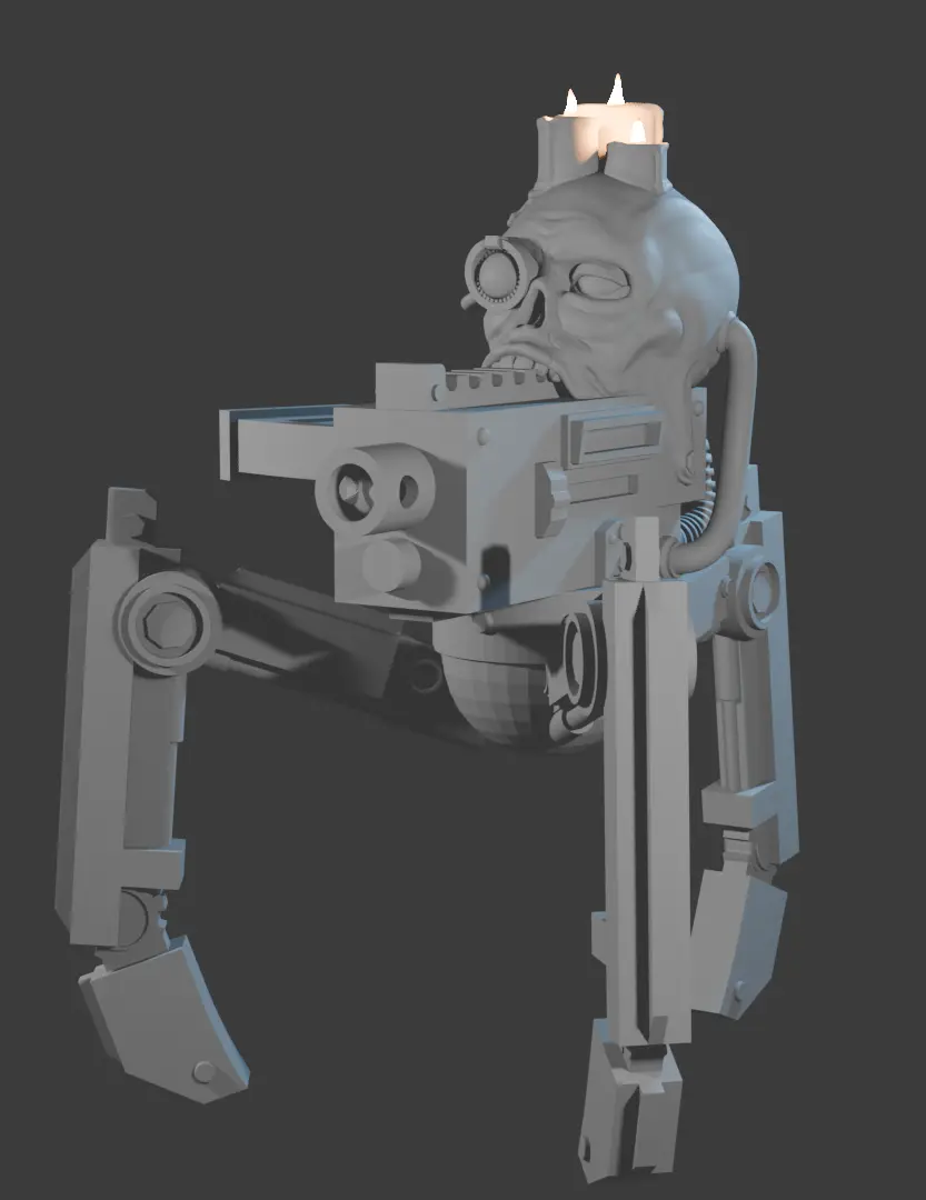 Drone Servitor — modelo 3D