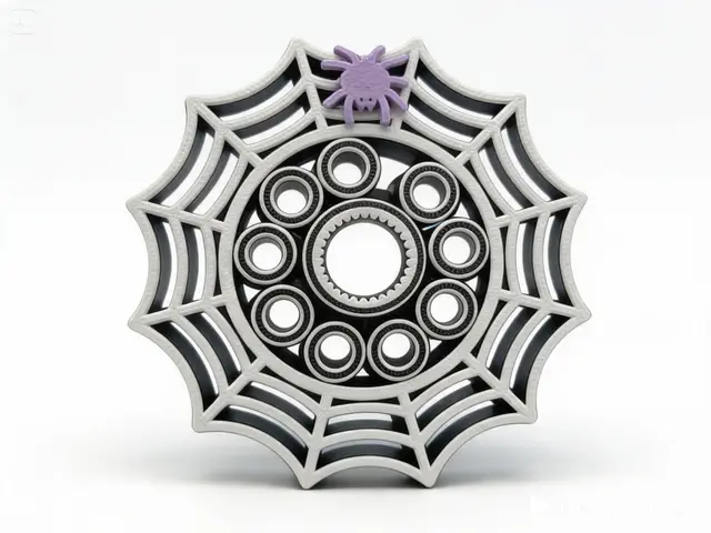 Halloween Web Fidget Spiner — modelo 3D