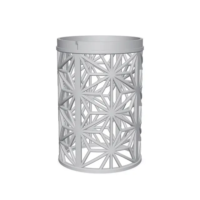 Retro Hexagram Lamp — modelo 3D
