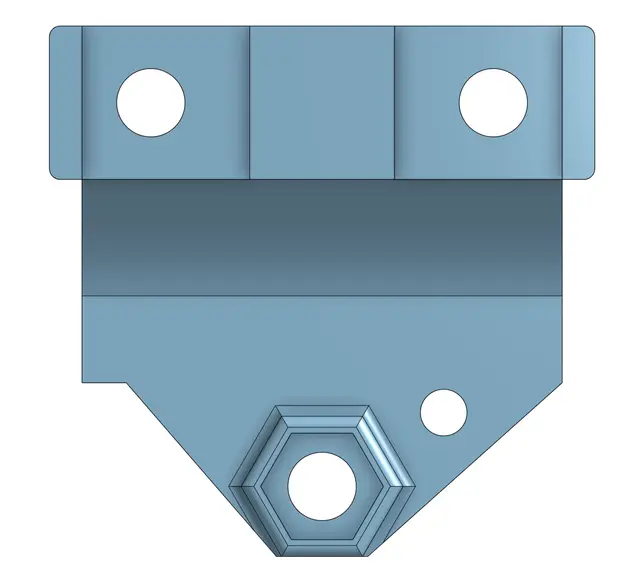 SEM to HPI ignition coil adapter — modelo 3D