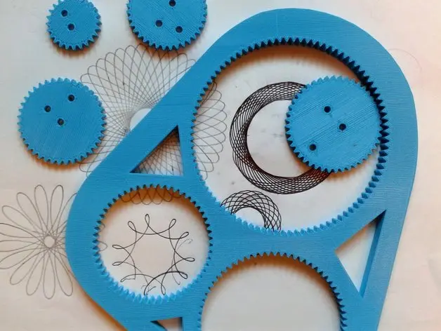 Spirograph — modelo 3D