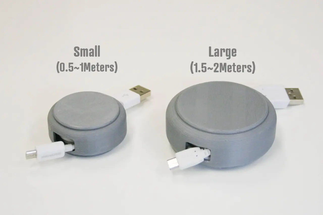USB Cable Reel — modelo 3D