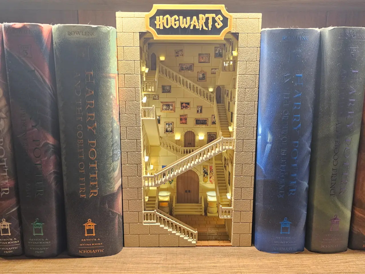 Harry Potter Hogwarts Book Nook — modelo 3D