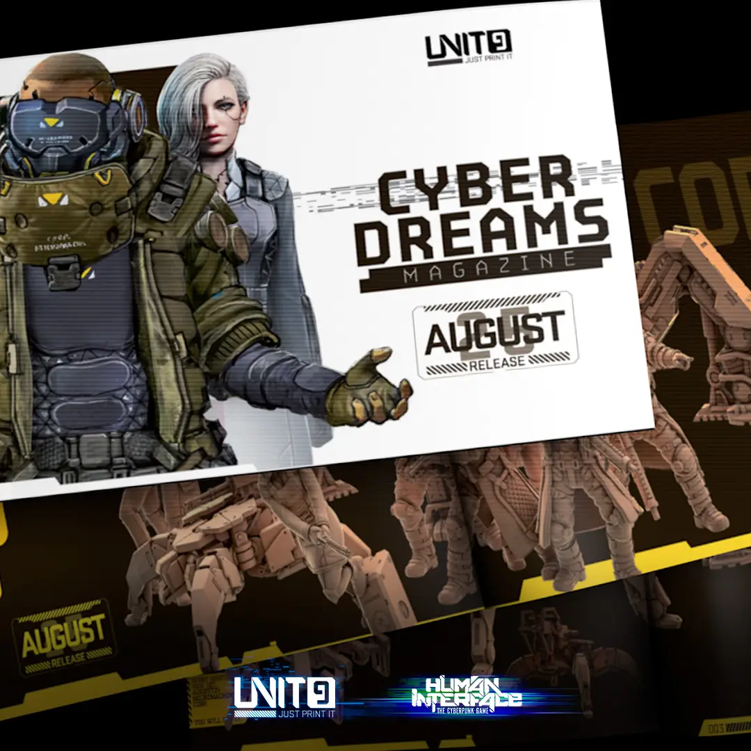 Cyber Dreams Magazine August25 — modelo 3D