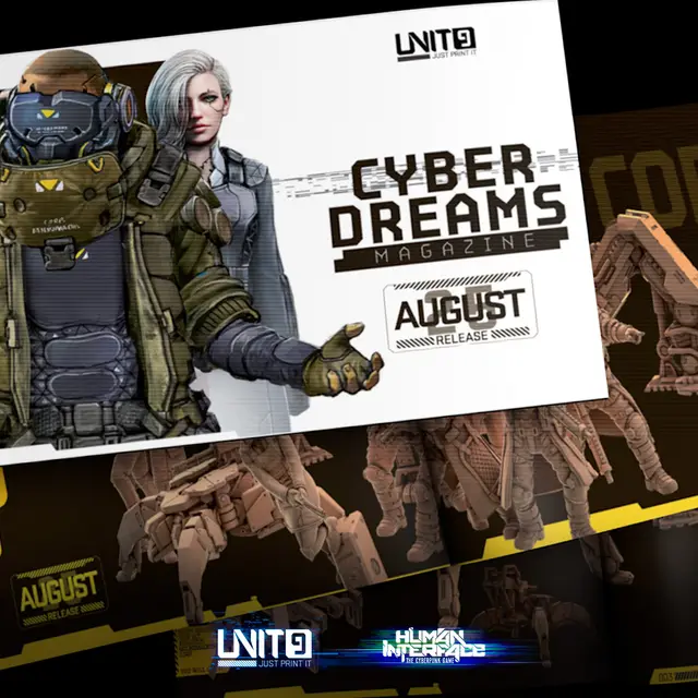 Cyber Dreams Magazine August25 — modelo 3D