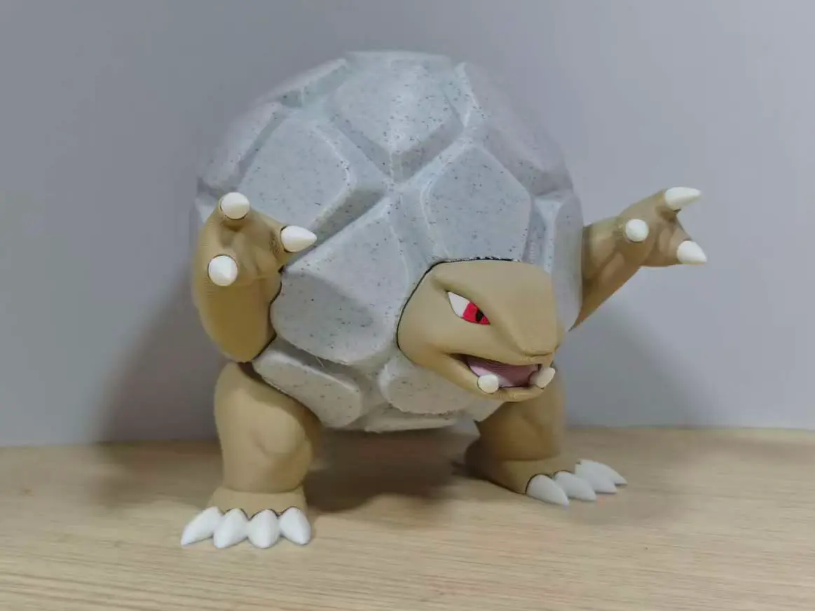#75 Golem 120mm 分件眼睛需要ams — modelo 3D