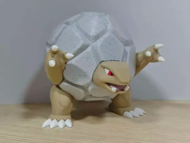 #75 Golem 120mm 分件眼睛需要ams — modelo 3D