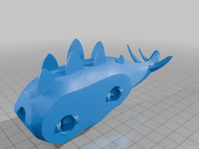 lego custom trike parts — modelo 3D