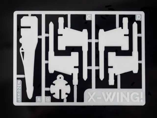 X-Wing Kit Card — modelo 3D