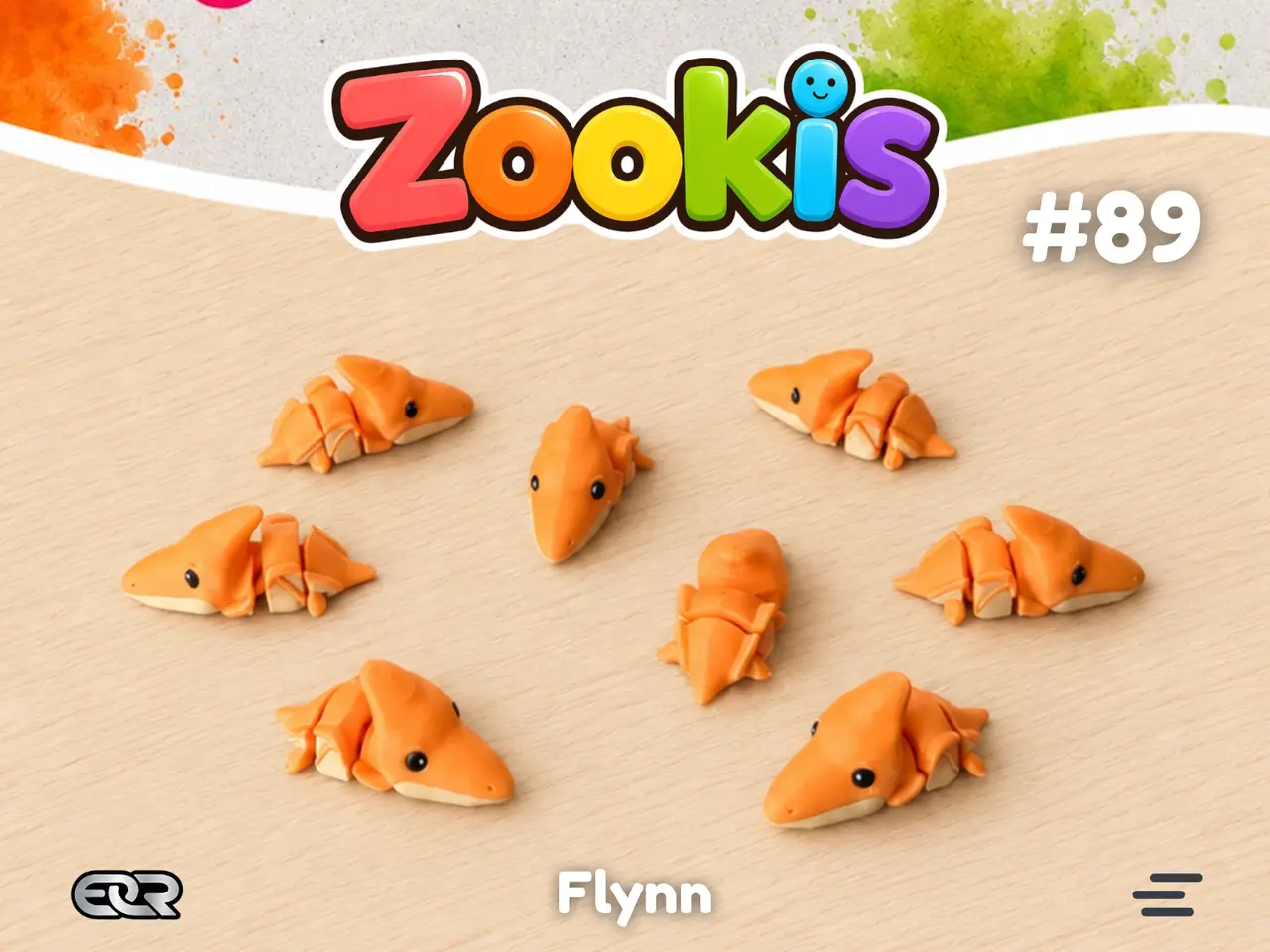 Zookis - Flynn (pterodactyl) #89 — modelo 3D