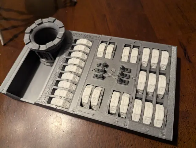 DnD Tracker System — modelo 3D
