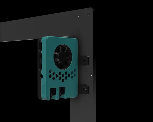 Raspberry Pi 4 - OctoPrint Prusa Mount (MK3/MK3S) — modelo 3D
