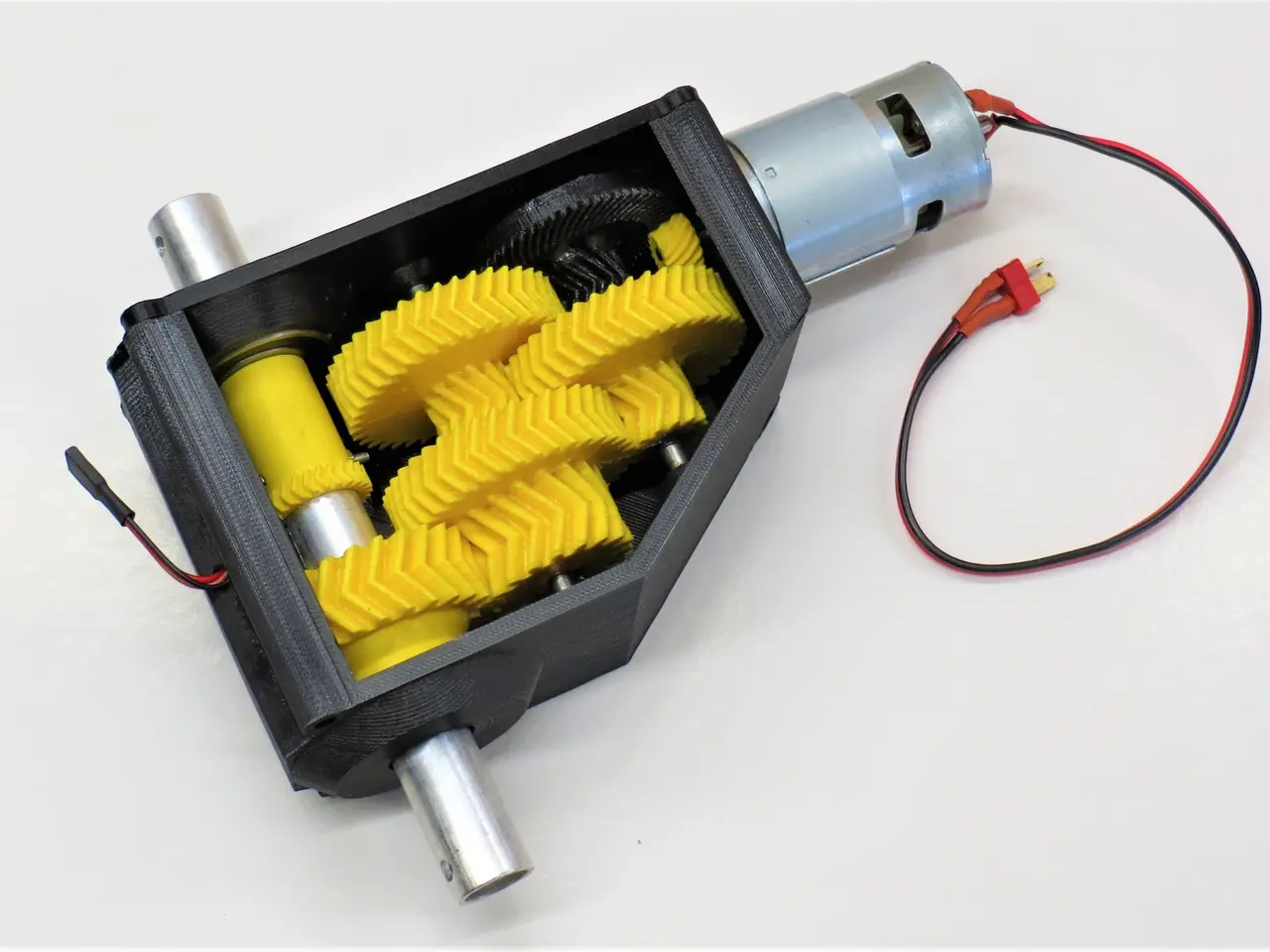 3D printable high torque servo/gearbox version 2 — modelo 3D