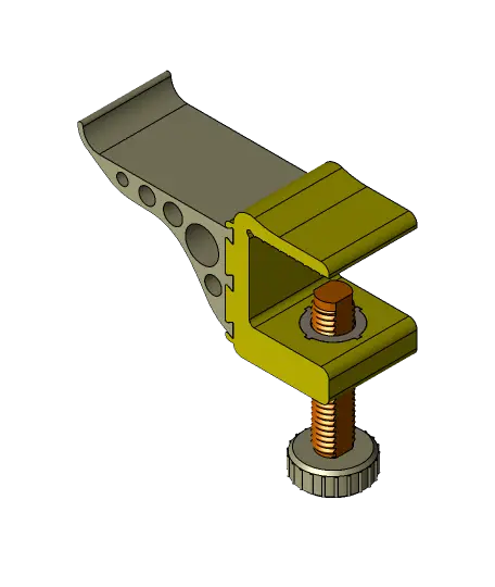 3D printable headphone hanger — modelo 3D