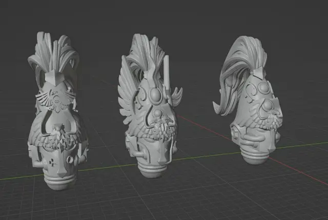 26 Janitor Helmets — modelo 3D
