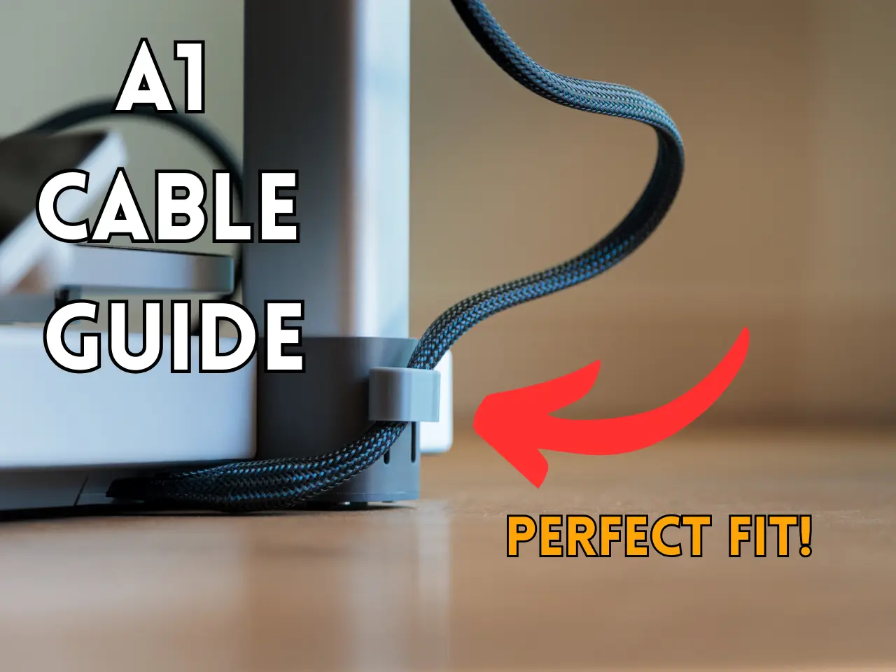 A1 Cable Guide — modelo 3D