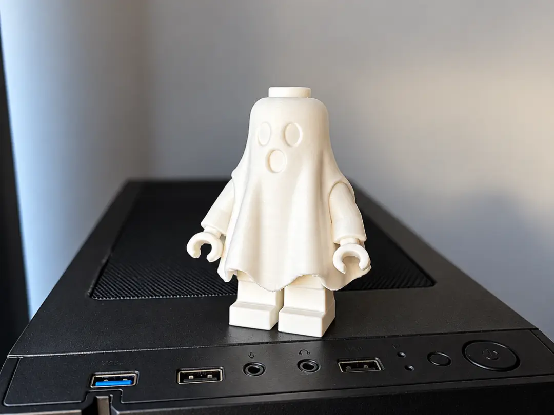 Brick Man Ghost Edition — modelo 3D