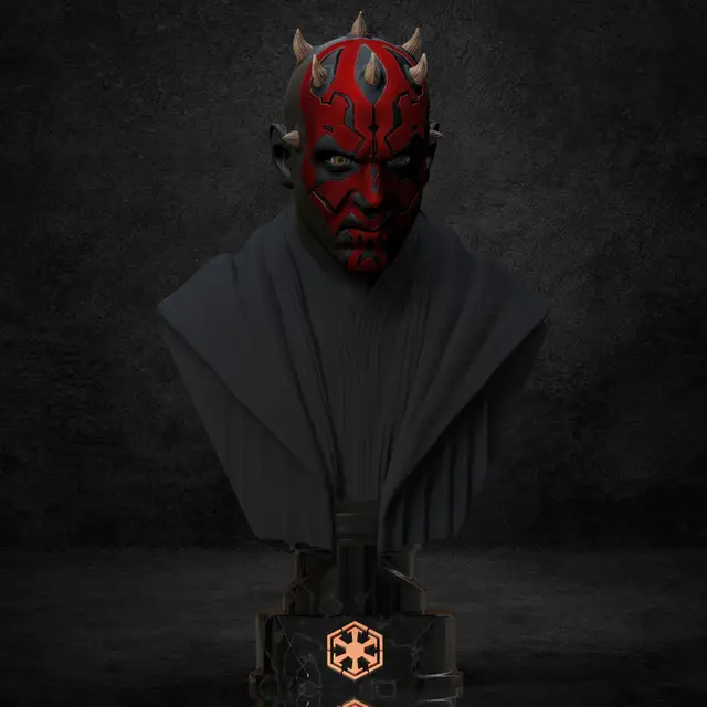 Darth Maul Bust — modelo 3D