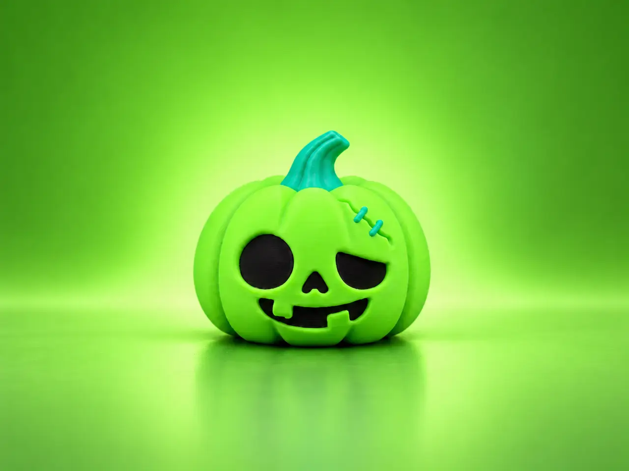 Zombie Jack-o’-Lantern – NO AMS — modelo 3D