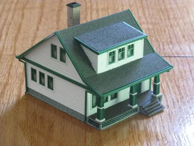 HO Scale Lasalle House — modelo 3D