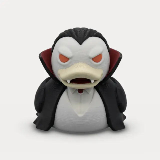 Count Quackula Rubber Duck - Horror Figurine — modelo 3D