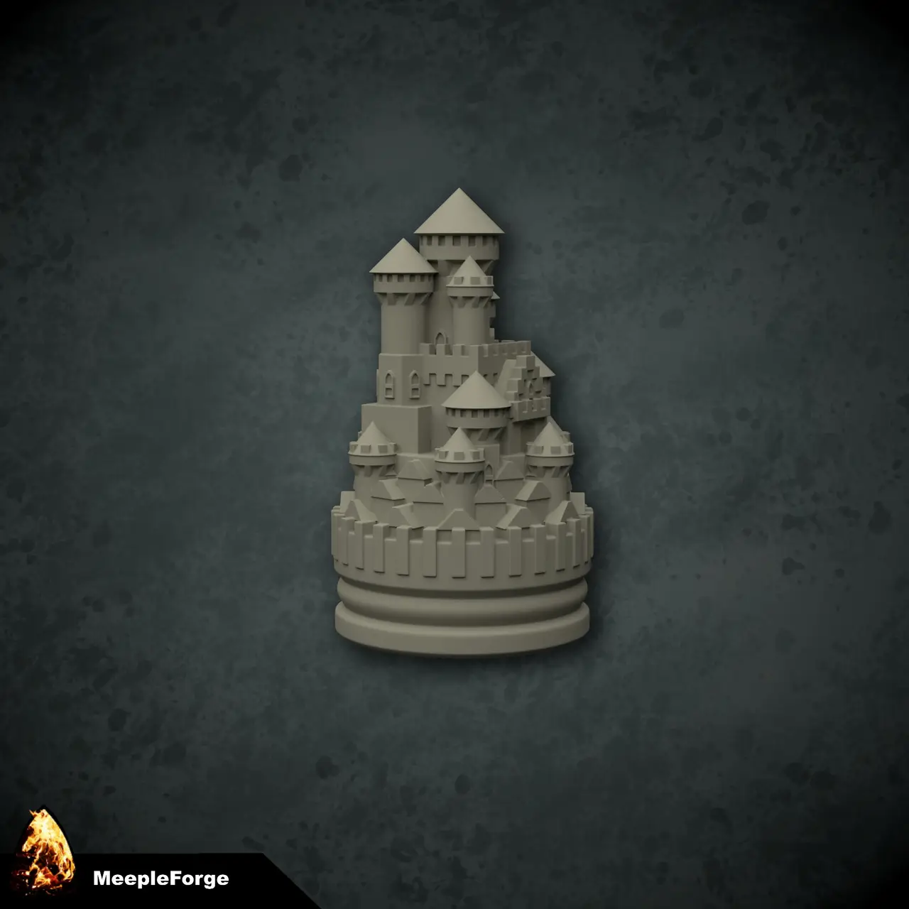 First Player Marker for Lords Of Waterdeep Board Game — modelo 3D