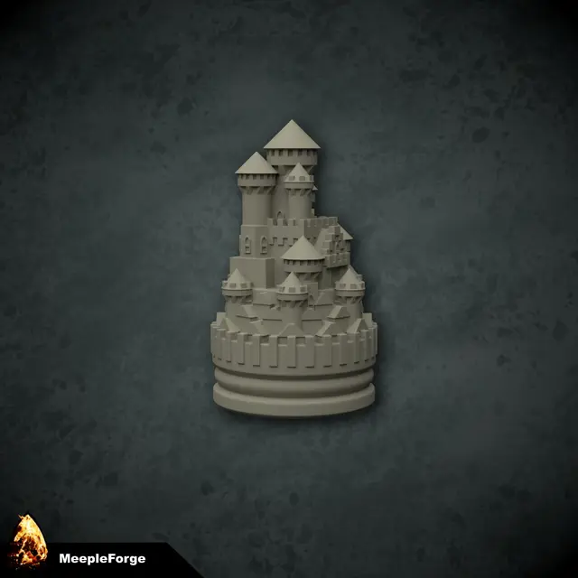 First Player Marker for Lords Of Waterdeep Board Game — modelo 3D