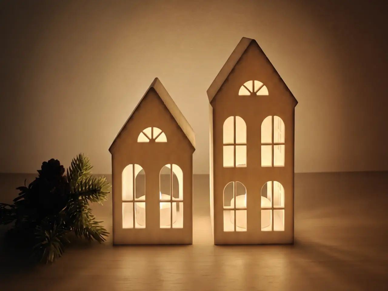 Tealight house — modelo 3D