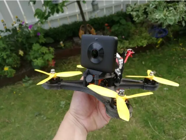 360 Camera Mount for OpenRC Mini Quad — modelo 3D