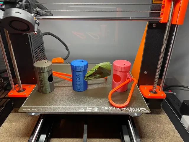 Customizable Dog Poop Bag Holder — modelo 3D