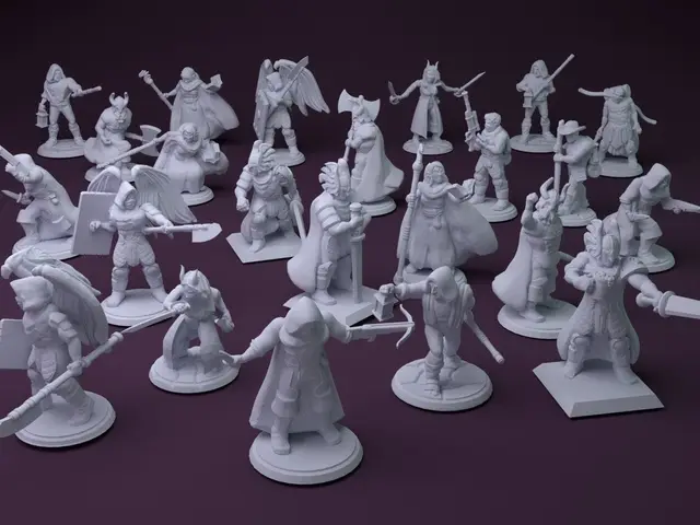 Fantasy Mini Collection (multiple poses) — modelo 3D