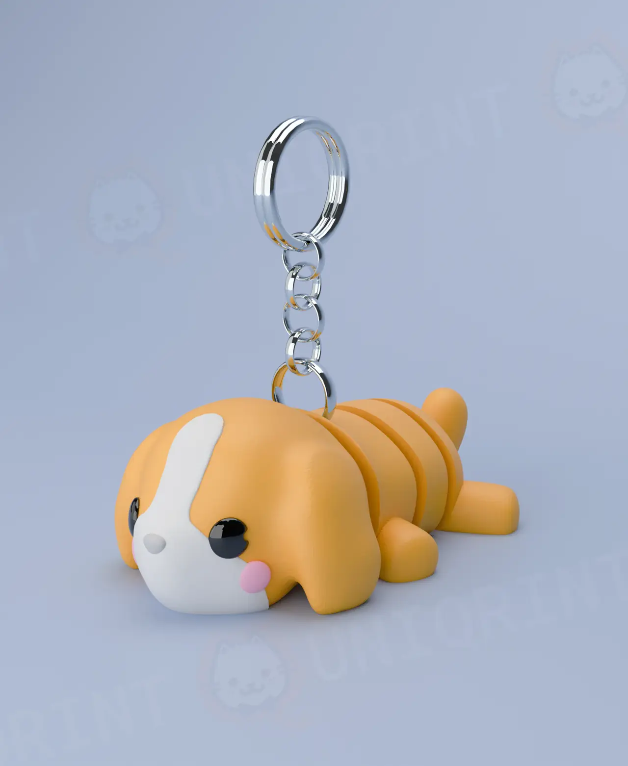 Flexi Dog Keychain (Limited Time Free) — modelo 3D
