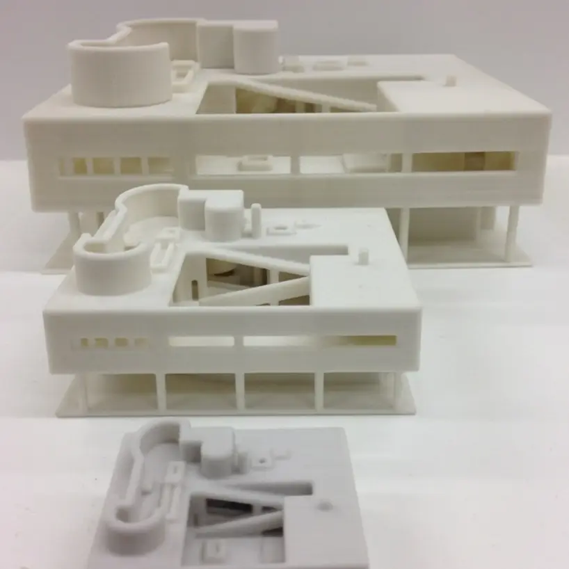 Villa Savoye with internal detail — modelo 3D
