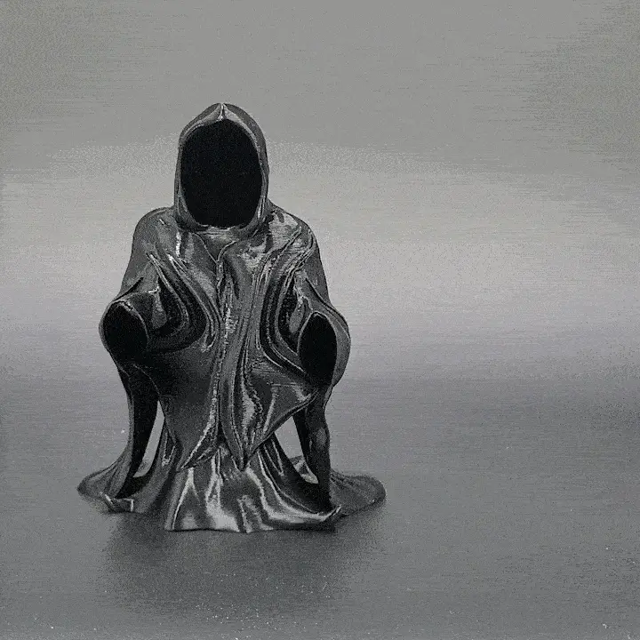 Grim Reaper, Slim Reaper - Articulated Snap-Flex Fidget — modelo 3D