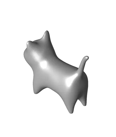 Smooth Cat — modelo 3D