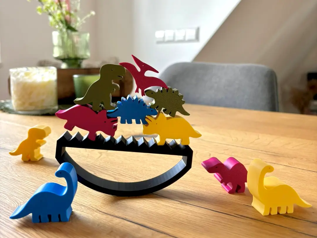Dino Balance Game — modelo 3D