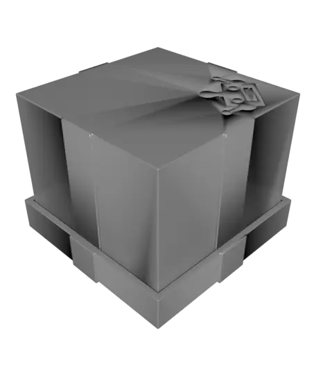 Gift Box #6 Print-in-Place — modelo 3D