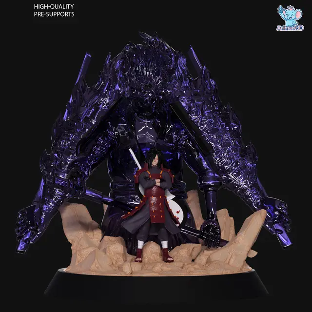 Madara Uchiha — modelo 3D