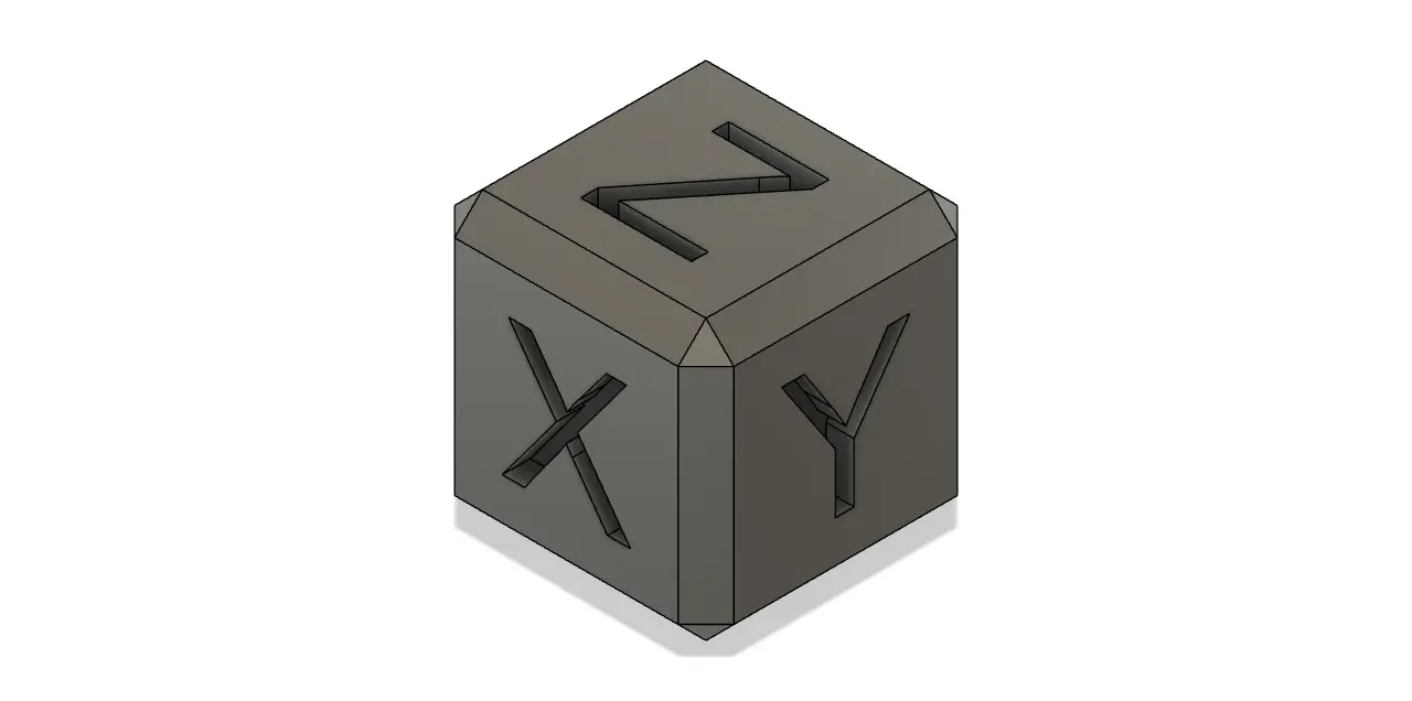 Calibration: Calibration Cube — modelo 3D
