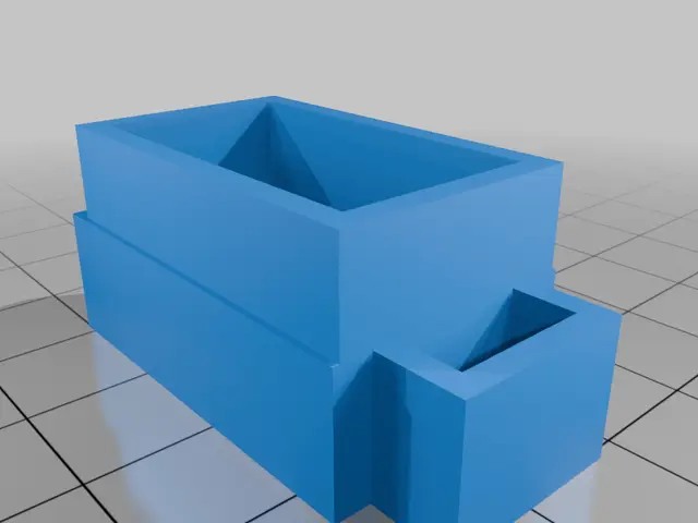 Stand base cover for ventilator (e. g. Boxxx ventilator) — modelo 3D