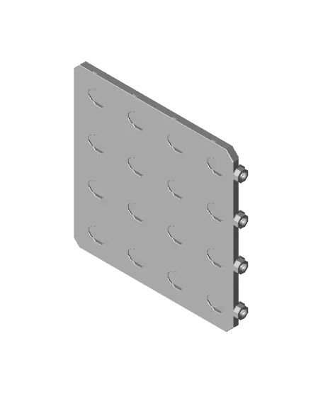 8x8 MU - Simple Bolt-Locked Shelf — modelo 3D