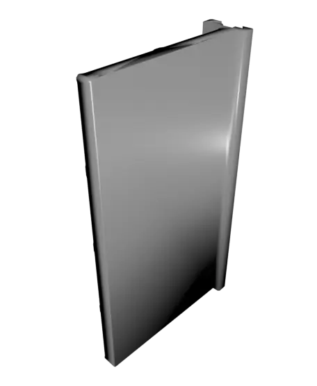 4x2 - Gridfinity Shelf - Rail Slider — modelo 3D